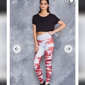 Blackmilk bloody mummy leggings medium